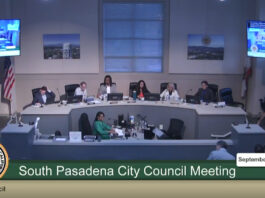 Screencap: City Council Sep. 22 Meeting | The South Pasadenan