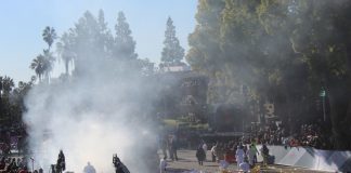 Rose Parade Disappointment | Parade Route Blocked, South Pasadena Float Displays to Empty Stands