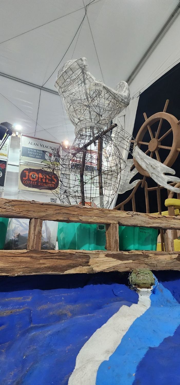 | The South Pasadenan | South Pasadena News PHOTO: Ed Donnelly SPTOR President 2025 | South Pasadena Rose Parade Float Winner of the'Fantasy Award'