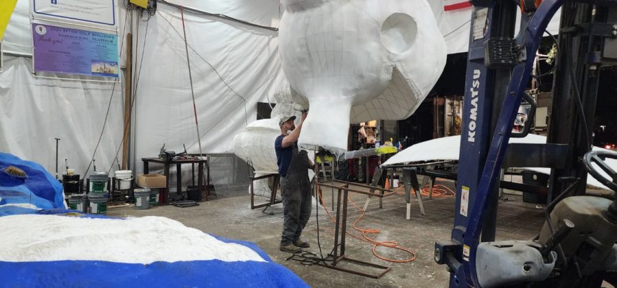 PHOTO: Ed Donnelly SPTOR President 2025 | South Pasadena Rose Parade Float Winner of the 'Fantasy Award'