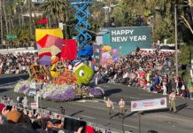 Rose Parade Float Winner! South Pasadena is Honored to Receive the ‘Fantasy Award’ 2025 PHOTO: Andy Ketsdever | The South Pasadenan | Rose Parade 2025 South Pasadena 'Seas The Day' Float Winner of the 'Fantasy Award' at the 136th Tournament of Roses Parade in Pasadena, New Years Day