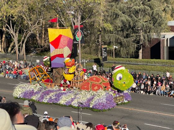 PHOTO: Andy Ketsdever | The South Pasadenan | Rose Parade 2025 South Pasadena 'Seas The Day' Float Winner of the 'Fantasy Award' at the 136th Tournament of Roses Parade in Pasadena, New Years Day