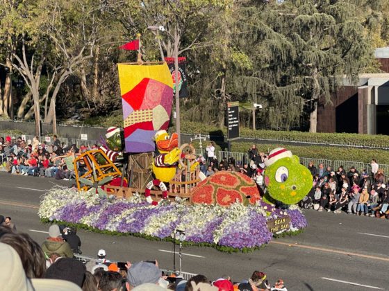 PHOTO: Andy Ketsdever | The South Pasadenan | Rose Parade 2025 South Pasadena 'Seas The Day' Float Winner of the 'Fantasy Award' at the 136th Tournament of Roses Parade in Pasadena, New Years Day