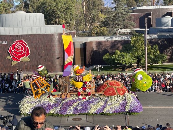 PHOTO: Andy Ketsdever | The South Pasadenan | Rose Parade 2025 South Pasadena 'Seas The Day' Float Winner of the 'Fantasy Award' at the 136th Tournament of Roses Parade in Pasadena, New Years Day