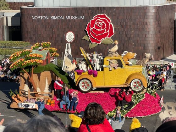 South Pasadena Parade Float PHOTO: Andy Ketsdever | The South Pasadenan | Rose Parade 2025: The 136th Tournament of Roses Parade in Pasadena, New Years Day