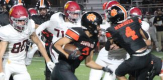 PHOTO: Henk Friezer | The South Pasadena News | South Pasadena High School Tigers Football win over La Cañada