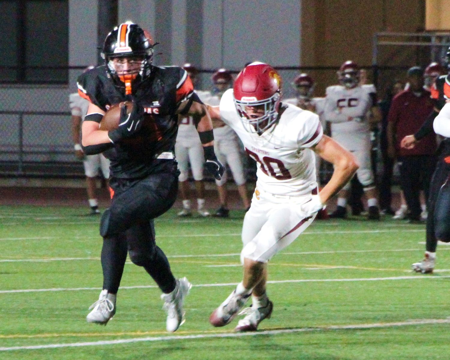 PHOTO: Henk Friezer | The South Pasadena News | South Pasadena High School Tigers Football win over La Cañada