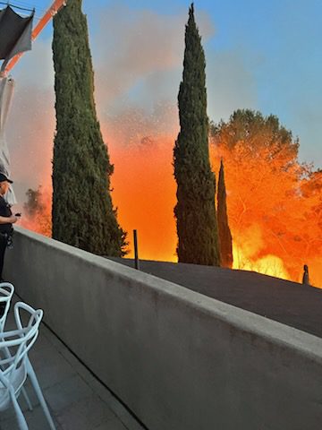 South Pasadena Fire Monterey Hills'Teresa' fire: Tues. Jan. 6th, 2025 erupted shortly before the Eaton Fire. The South Pasadena department's quick and professional work, led by new South Pasadena Fire Chief Lloyd. "They saved us and the neighborhood outright...a huge debt of gratitude is owed to our firefighters.." say local residents.
