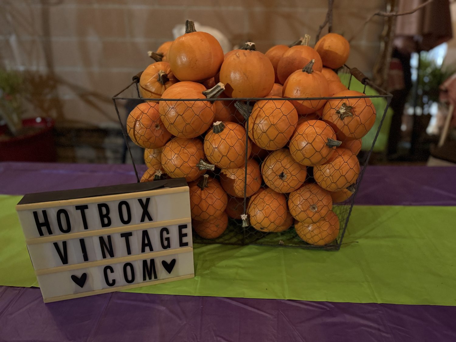 Arts Crawl Pumpkin Decorating at Hotbox Vintage in the back-lot 1127 Mission Street! 3~9 While supplies last!