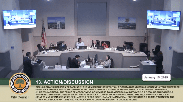 South Pasadena City Council Meeting | South Pasadena News | Discussion and Path-Finding for how to update and make efficient the South Pasadena Public Commissions