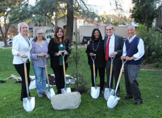 New Tree Planted at Library | Dr. Richard Schneider Honored