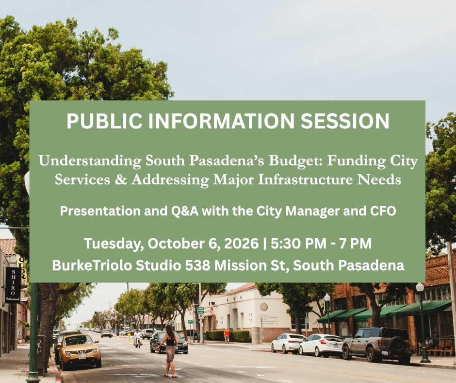 PHOTO: WISPPA | The South Pasadenan | Public Information Session