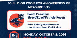PHOTO: WISPPA | The South Pasadenan | Meeting about Overview of Measure SOS
