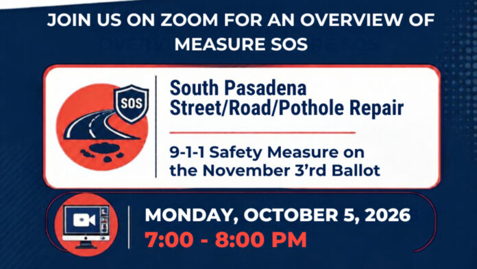 PHOTO: WISPPA | The South Pasadenan | Meeting about Overview of Measure SOS