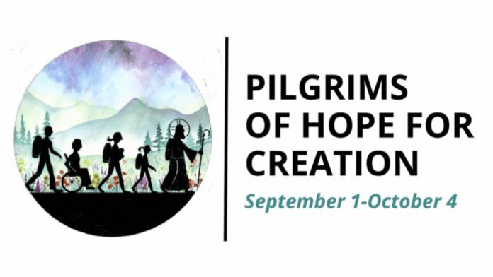 PHOTO: Pilgrimages of Hope for Creation | The South Pasadenan | Catholic Students Lead “Hope for Creation” Pilgrimage to Eaton Fire Site, Calling for Climate Action & Community Support