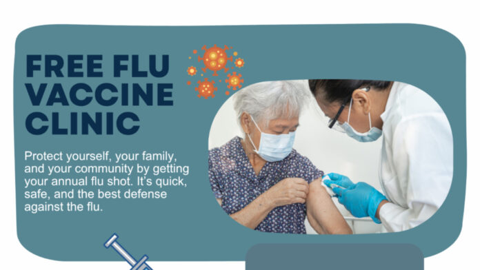 PHOTO: City of South Pasadena | The South Pasadenan | Free Flu Vaccine Clinic in South Pasadena on Oct 9, 2026