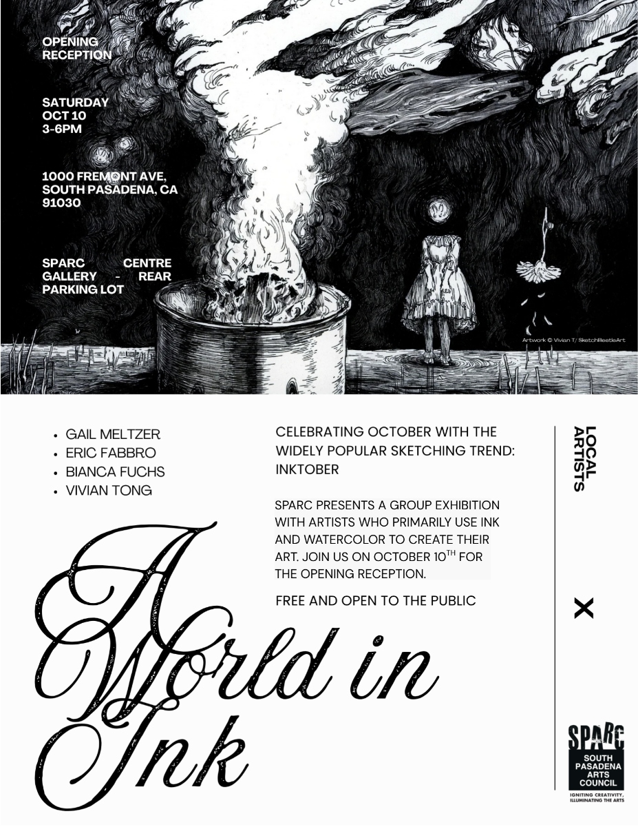 | The South Pasadenan | South Pasadena News Graphic: SPARC | The South Pasadenan | SPARC presents A World in Ink