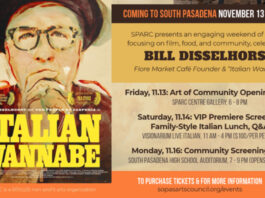 Graphic: SPARC | The South Pasadenan | The South Pasadena Arts Council (SPARC) proudly presents the premiere of Italian Wannabe