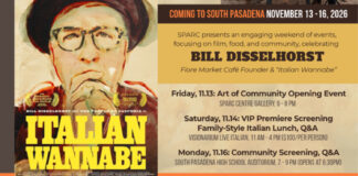 Graphic: SPARC | The South Pasadenan | The South Pasadena Arts Council (SPARC) proudly presents the premiere of Italian Wannabe