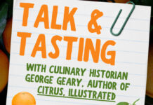 Graphic: City of South Pasadena | The South Pasadenan | Talk and Tasting with Culinary Historian George Geary