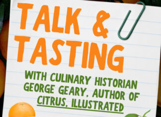Graphic: City of South Pasadena | The South Pasadenan | Talk and Tasting with Culinary Historian George Geary