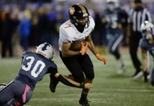 PHOTO: Dan Rider | South Pasadenan | South Pasadena High plays perhaps its toughest opponent when Monrovia pays a 7 p.m. visit on Thursday in a key Rio Hondo League matchup. The Tigers are 5-2, 2-0 in league, while the Wildcats are 6-1, 2-0.