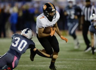 PHOTO: Dan Rider | South Pasadenan | South Pasadena High plays perhaps its toughest opponent when Monrovia pays a 7 p.m. visit on Thursday in a key Rio Hondo League matchup. The Tigers are 5-2, 2-0 in league, while the Wildcats are 6-1, 2-0.