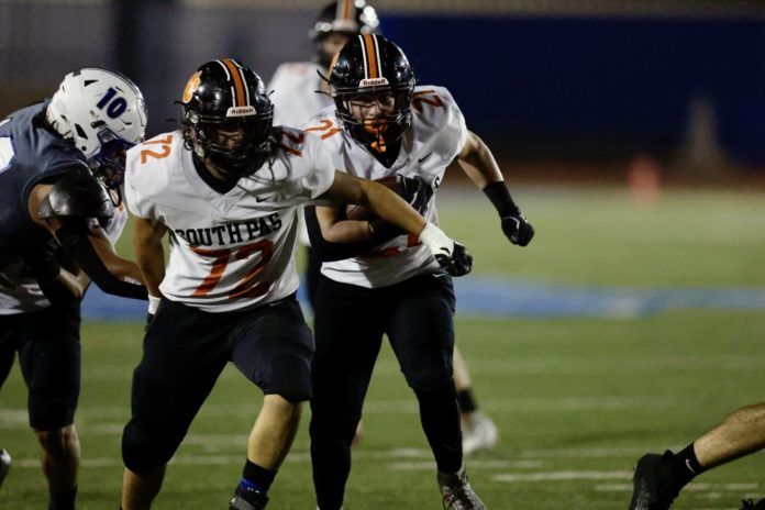 PHOTO: Dan Rider | The South Pasadenan | SPHS FOOTBALL SEMI FINALS FRIDAY | South Pasadena High, one step away from playing for the CIF-Southern Section 10 football championship in football, goes on the road Friday to take on Silverado of Victorville in a 7 p.m. game.