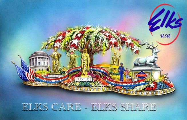 PHOTO: Pasadena Tournament of Roses | The South Pasadenan | Elks Float