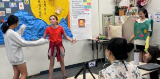 PHOTO: SPUSD | The South Pasadenan | SPMS Mandarin Classes Celebrate Mid-Autumn Moon Festival