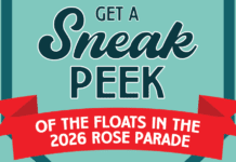 Pasadena Tournament of Roses Offers Sneak Peek of Four 2026 Rose Parade Floats PHOTO: Pasadena Tournament of Roses | The South Pasadenan | Pasadena Tournament of Roses Unveils Sneak Peek of 2026 Rose Parade Floats