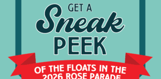 PHOTO: Pasadena Tournament of Roses | The South Pasadenan | Pasadena Tournament of Roses Unveils Sneak Peek of 2026 Rose Parade Floats
