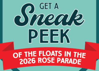 PHOTO: Pasadena Tournament of Roses | The South Pasadenan | Pasadena Tournament of Roses Unveils Sneak Peek of 2026 Rose Parade Floats