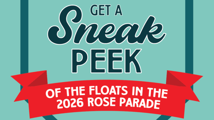 PHOTO: Pasadena Tournament of Roses | The South Pasadenan | Pasadena Tournament of Roses Unveils Sneak Peek of 2026 Rose Parade Floats