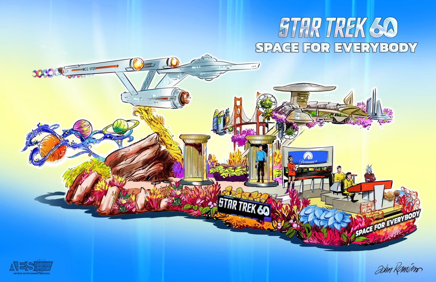 PHOTO: Pasadena Tournament of Roses | The South Pasadenan | Star Trek Float