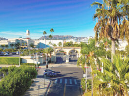 Paramount Studios at Melrose Avenue, Hollywood, California