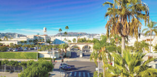 Paramount Studios at Melrose Avenue, Hollywood, California