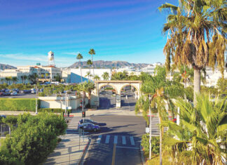 Paramount Studios at Melrose Avenue, Hollywood, California