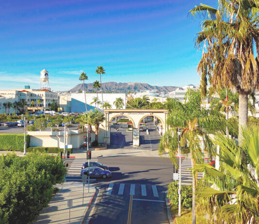Paramount Studios at Melrose Avenue, Hollywood, California