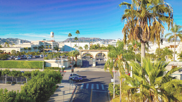 Paramount Studios at Melrose Avenue, Hollywood, California