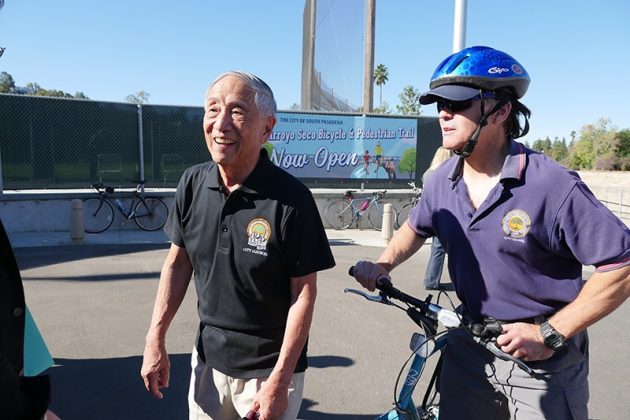 Arroyo Seco Bicycle & Pedestrian Trail South Pasadena Opening