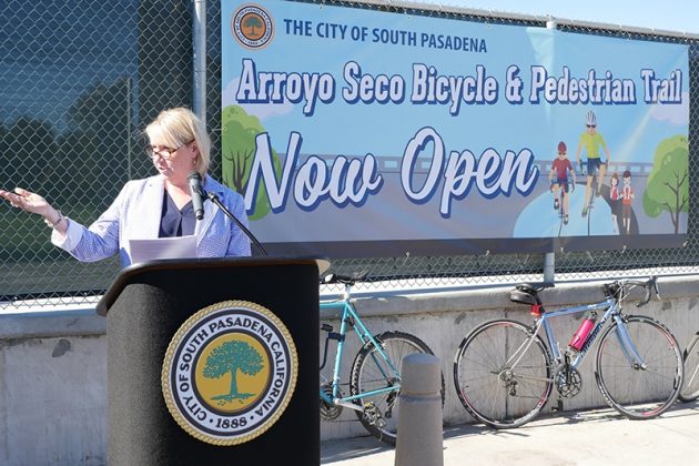 Arroyo Seco Bicycle & Pedestrian Trail South Pasadena Opening