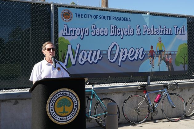 Arroyo Seco Bicycle & Pedestrian Trail South Pasadena Opening