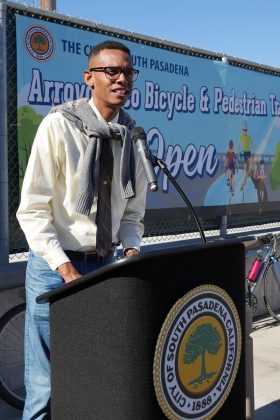 Arroyo Seco Bicycle & Pedestrian Trail South Pasadena Opening