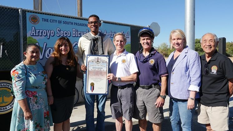 Arroyo Seco Bicycle & Pedestrian Trail South Pasadena Opening