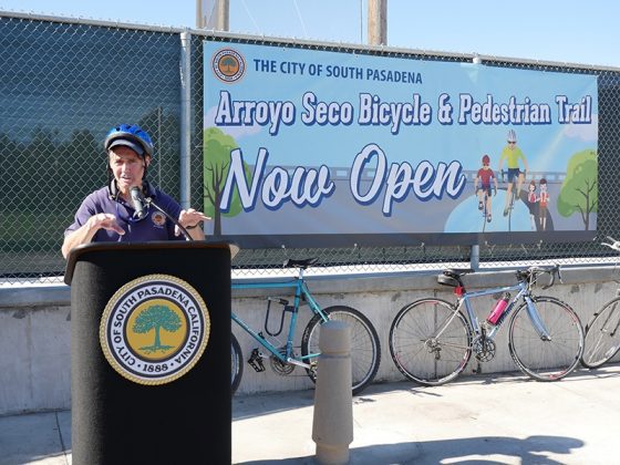 Arroyo Seco Bicycle & Pedestrian Trail South Pasadena Opening