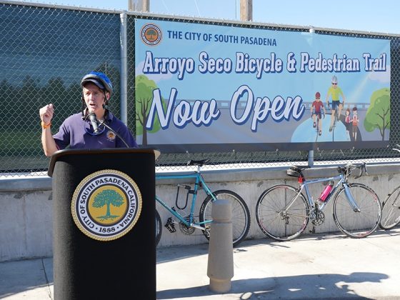 Arroyo Seco Bicycle & Pedestrian Trail South Pasadena Opening