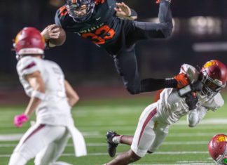 PHOTO: Dan Rider | The South Pasadenan News | SPHS/South Pasadena Football Homecoming Win over La Canada Oct. 20, 2023.