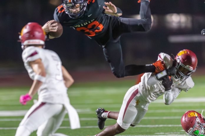 PHOTO: Dan Rider | The South Pasadenan News | SPHS/South Pasadena Football Homecoming Win over La Canada Oct. 20, 2023.