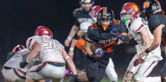 PHOTO: Dan Rider | The South Pasadenan News | SPHS/South Pasadena Football Homecoming Win over La Canada Oct. 20, 2023.